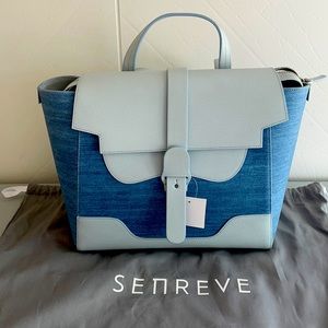Senreve NWT large maestra limited edition “denim”